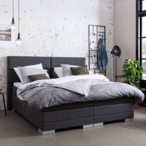 Elektrisch Verstelbare 2-Persoons Boxspring - Thor - Zwart 160x200 cm - Pocketvering - Inclusief Topper - Dekbed-Discounter.nl