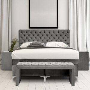 DIRECT LEVERBAAR | Boxspring Barones 160x200 cm | bedcheck.nl