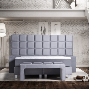 DIRECT LEVERBAAR | Boxspring Mondriaan Royaal 160x200 cm | bedcheck.nl