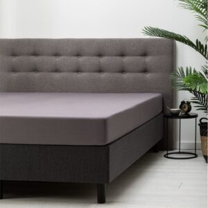 Hoeslaken Katoen - Antraciet - 200x210 cm - Antraciet - Dekbed Discounter - Dekbed-Discounter.nl