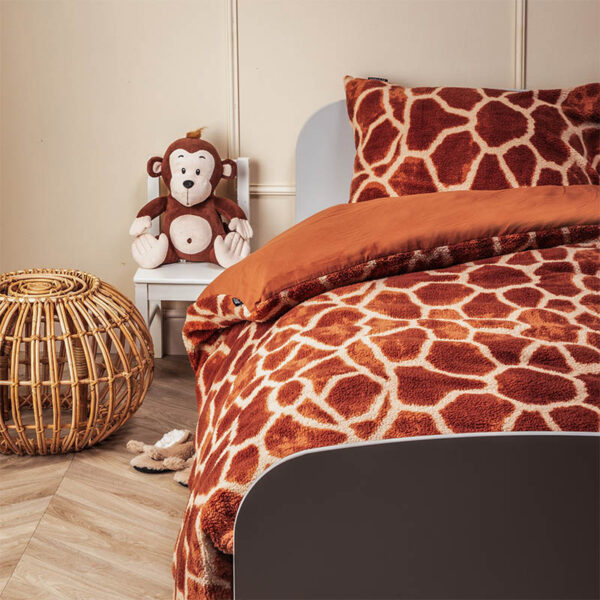 Dekbedovertrek Teddy Kids - Giraffe - Dekbed-Discounter.nl