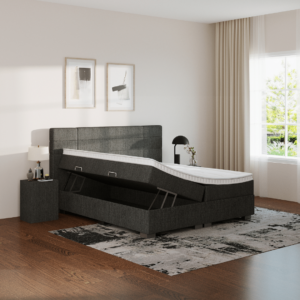 Boxspring Monaco met opbergruimte | bedcheck.nl